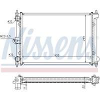 KüHler WasserküHler MotorküHler Passend FüR VW Polo 86C 80 1.0 Cat 1.3 86CF