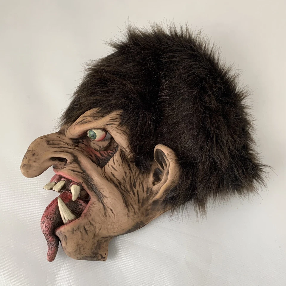 Liquor Devious Fiend Mask Adult One Size Halloween Horror Latex Zombie Scary - Image 3 of 4