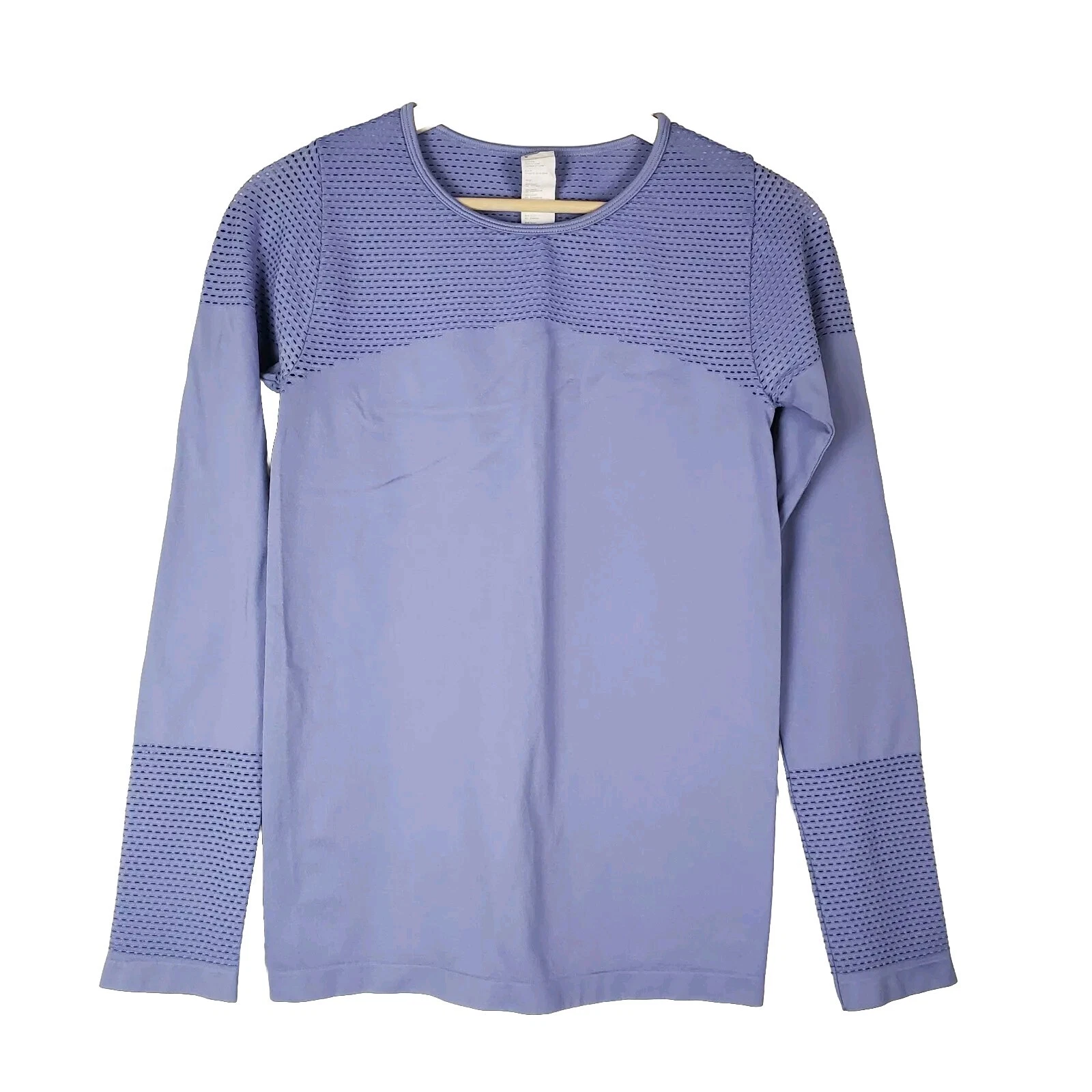fabletics musetta compression long sleeve perforated shirt