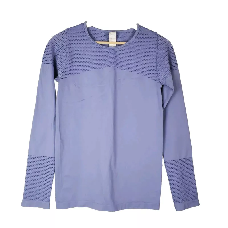 fabletics musetta compression long sleeve perforated shirt
