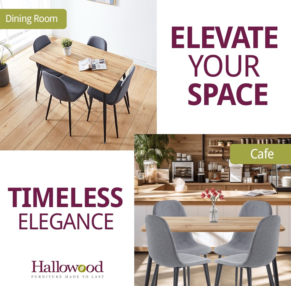 Small Rectangular 120x70cm Wooden Kitchen Dining Table Set 4 Grey