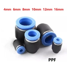 4mm to 16mm Nylon Pneumatic Blanking Cap Hose Tube Push Fit Connector Air Line