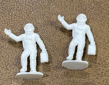 60's Austronaut Processed Plastic USA Apollo Space Ship Rocket Figure VTG