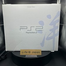 Sony PS2 PlayStation 2 SCPH-37000L Ocean Blue RARE Limited Edition JP Import