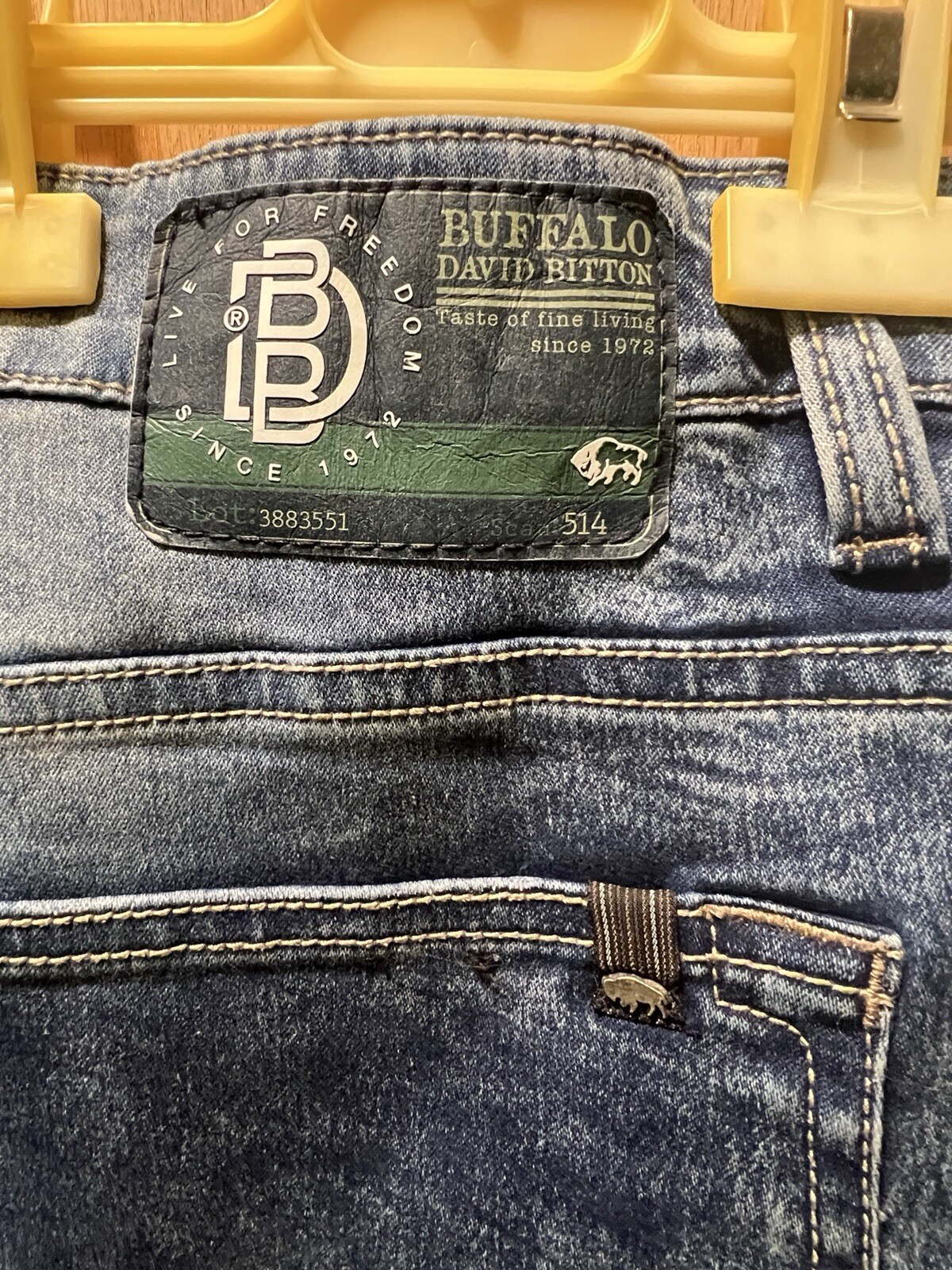 Buffalo David Bitton Six-x Basic Slimm Straight S… - image 4