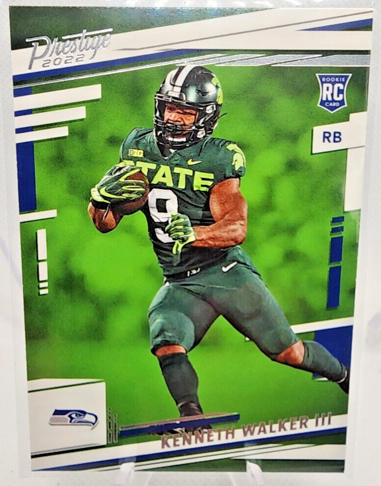Kenneth Walker III RC Seattle Seahawks 2022 Panini Prestige Football #314 Rookie
