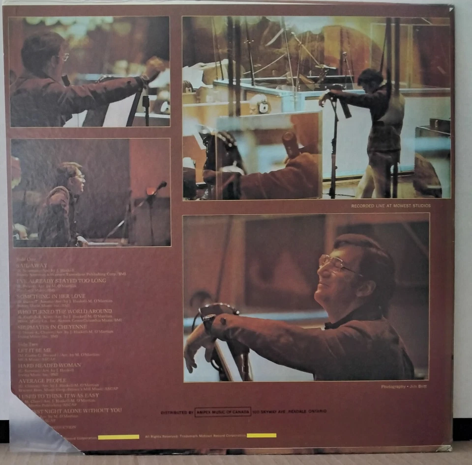 BOBBY DARIN - BOBBY DARIN MOTOWN M 753L CANADA 1972 ED 1 LP - Image 2 of 3