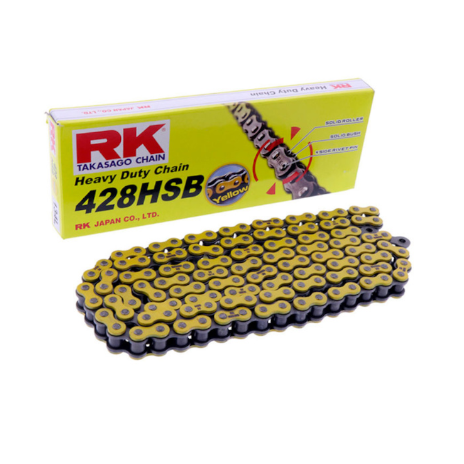 RK Chain for Keeway 125 Superlight 2021 Gold