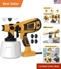 Efficient 1000W Paint Sprayer with Adjustable Patterns & Easy Cleaning Kit