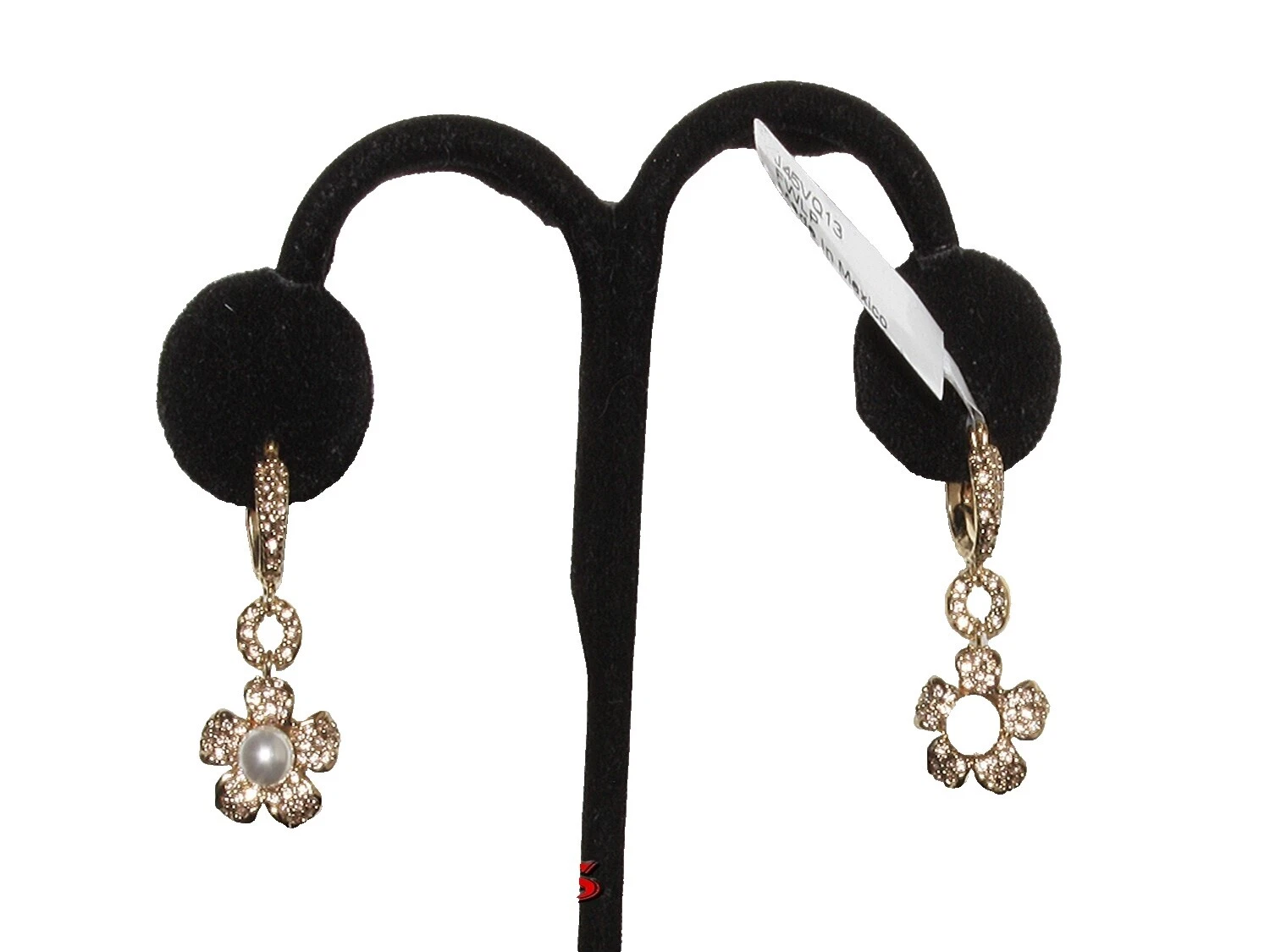 Pendientes de cristal de St. John's Bay de moda