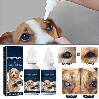 Pet Eye Drops For Dog & Cats Lanosterol Solution Improve Eye New-Health US 2025