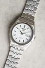 Seiko 5 7S26-0070 Automatic Stainless Steel Men’s Vintage Watch White Dial