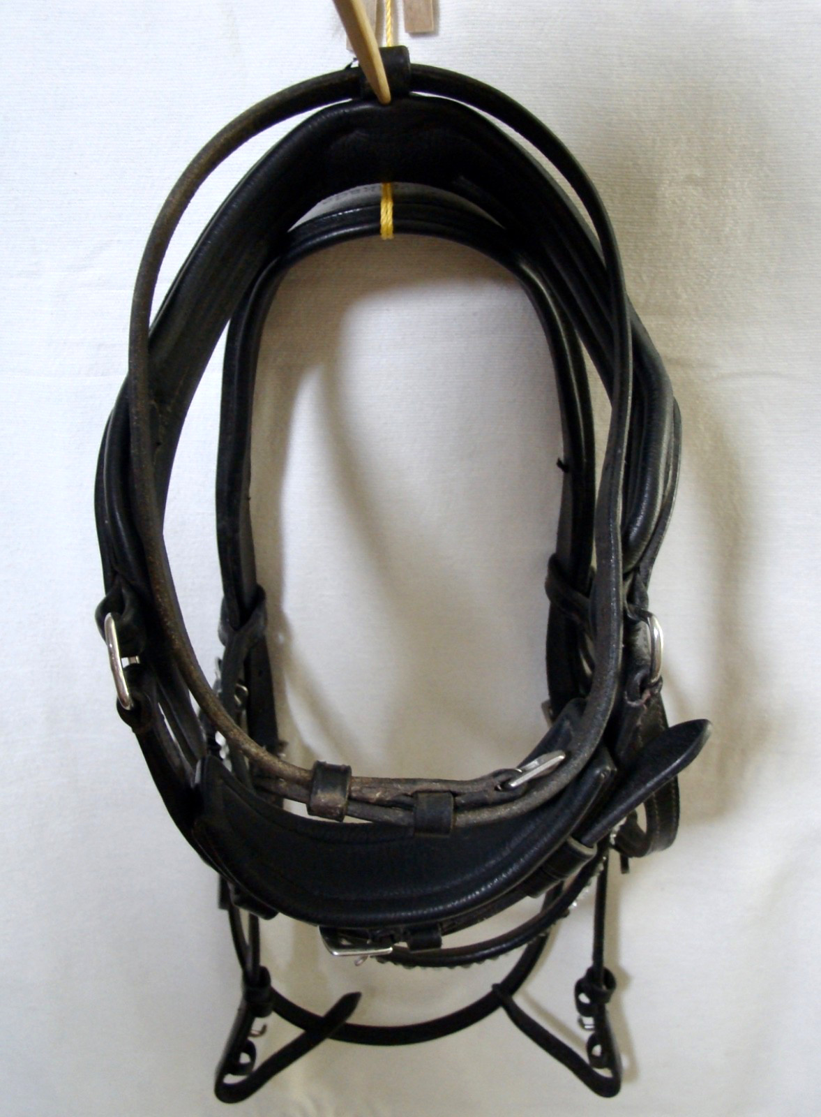 Kavalkade Snaffle Bridle • IVANA • Black Leather/Patent Leather • Cob Size Used