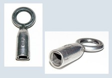 Vierkantschlüssel DDR Innen-Vierkantschlüssel 6mm Aluminium