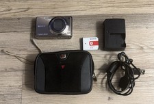Sony Cybershot DSC-W290 12.1 Mega Pixels Camera w/New Charger 1GB Stick