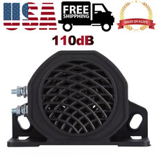 Truck Back-up Alarm, Waterproof Industrial Heavy-Duty 110dB 12V/80V