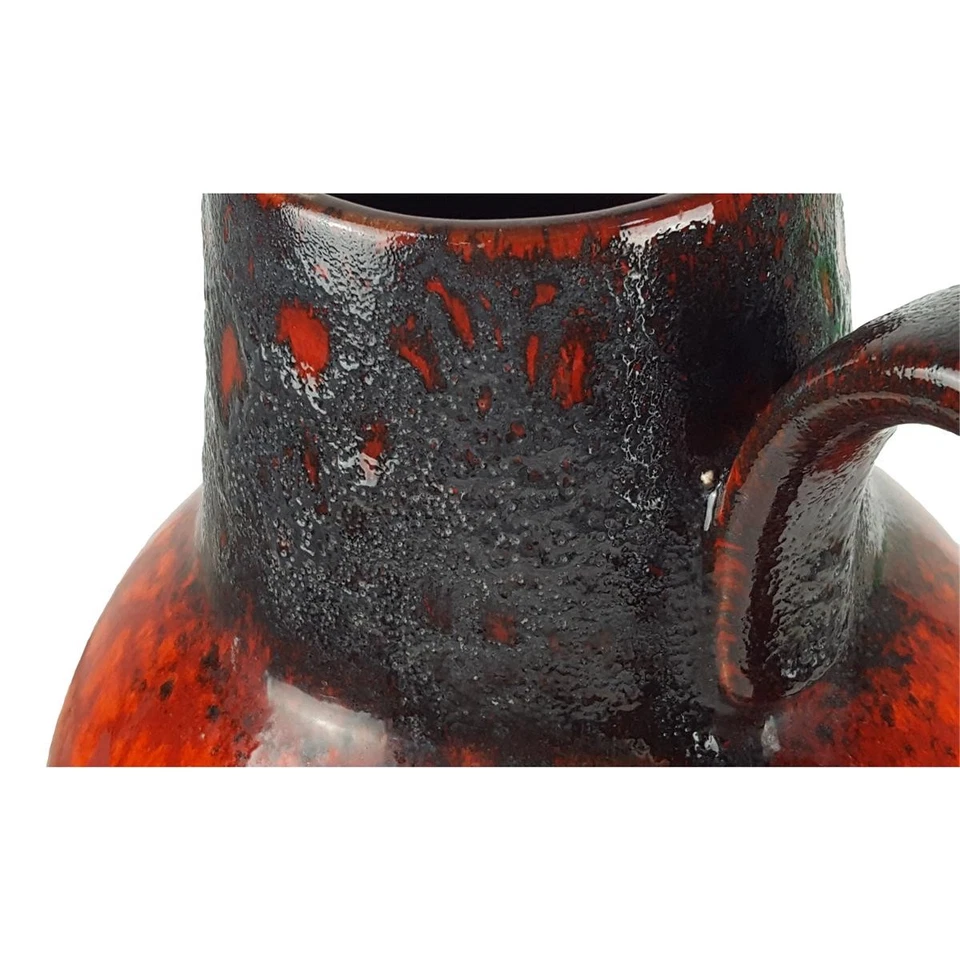 Scheurich Keramik W. Germany 279 38 Henkelvase Vase H 38 cm Vintage Retro  - Bild 4 von 4