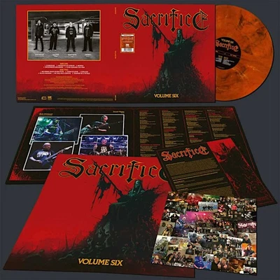 SACRIFICE - Volume Six - Vinyl-LP - red black white marble Vinyl - Bild 1 von 2