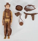 S-571 VINTAGE 1960'S MARX BEST OF THE WEST JAY WEST FIGURE & ACCESSORIES