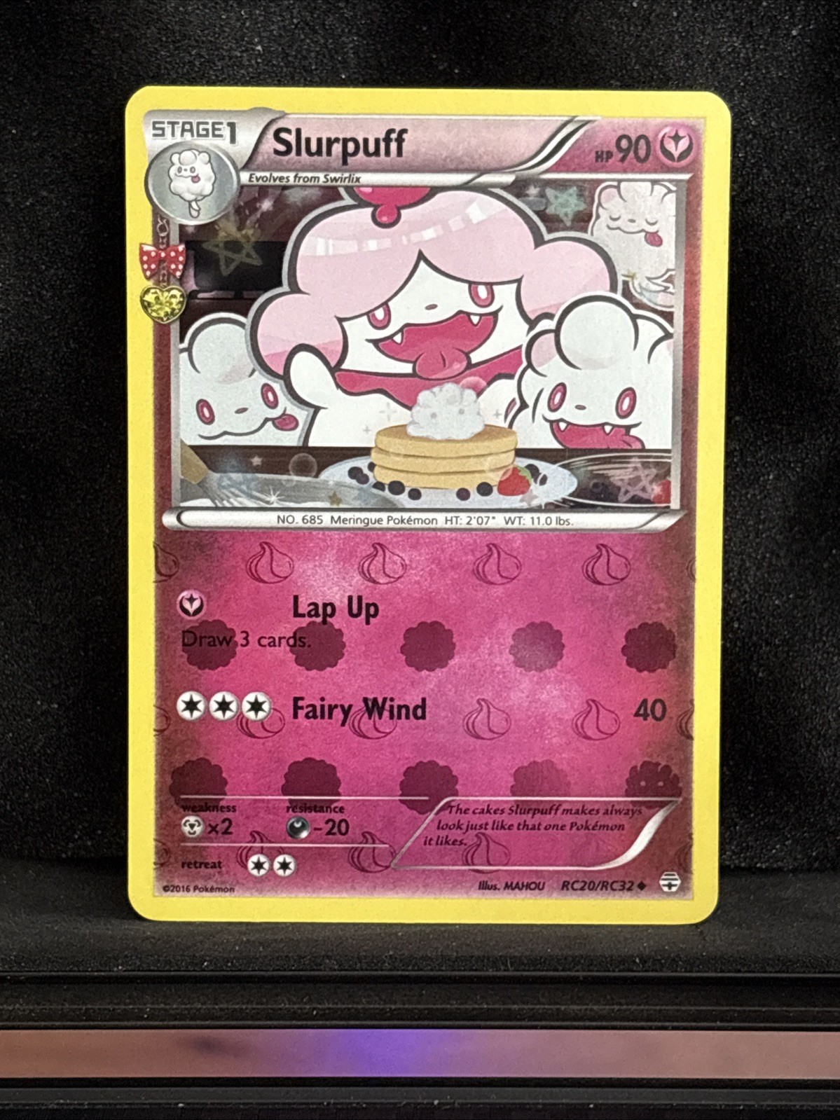 Slurpuff - RC20/RC32 - Pokemon Generations Radiant Collection Card NM