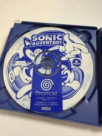 Sonic Adventure - Sega Dreamcast Game with Manual 1998 PAL VGC - Complete