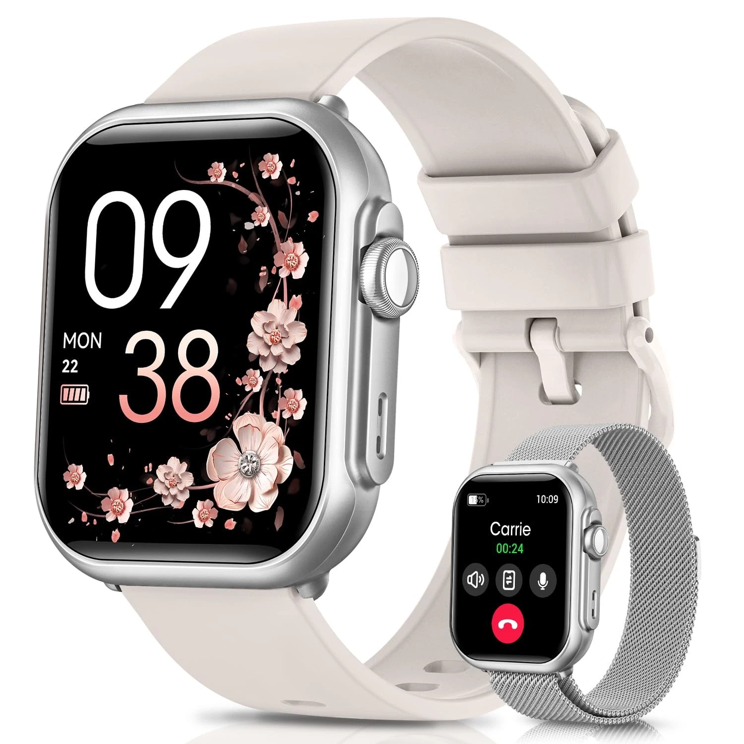 Watches for Fitness Men : for iPhone&Android Bluetooth with 30 Day Life Sleep...