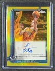 LIAM MCNEELEY 2025-26 TOPPS CHROME UPDATE #TCA-LMC AUTO GOLD REFRACTOR RC 50/50