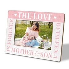 Mother Gift From Son, The Love Between a Mother and Son Picture Frame, Fittin...