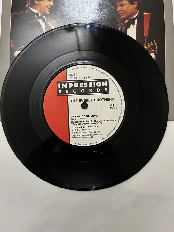 The Everly Brothers."Live at the Albert Hall" 7" single. IMS1 GENUINE MINT - Image 2 of 3