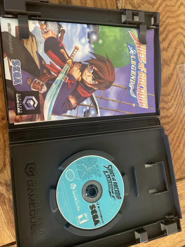 Skies of Arcadia Legends Nintendo GameCube CIB Tested Clean Disc - Image 2 of 4