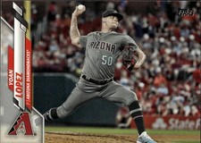 2020 Topps Update #U-57 Yoan Lopez Arizona Diamondbacks