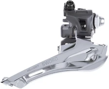 microSHIFT Sword Front Derailleur - 10-Speed, Double, 46-52t Max Ring, Braze-On,