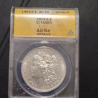 1903-S Morgan Silver Dollar $1 90% Silver ANACS AU53 Details Cleaned Business