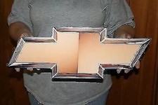 Chevrolet Bowtie Metal Wall Sign - 21 X 8