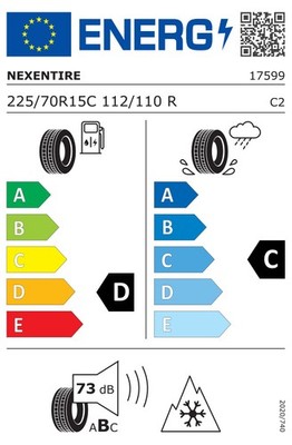Étiquette pneumatique