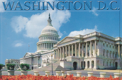 WASHINGTON D.C. US. HAUPTSTADTGEBÄUDE ~ GEBRAUCHT ~ POSTDATUM AUF KARTE 2012