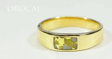 Gold Quartz Ring "Orocal" RM652Q1 Genuine Hand Crafted Jewelry - 14K Gold Castin