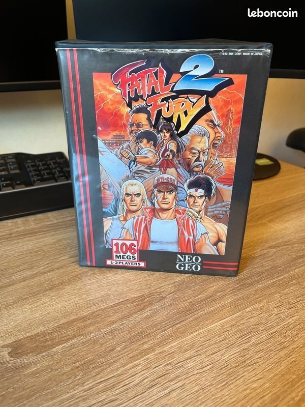 Fatal Fury 2 Neo Geo AES US guillemot sans notice