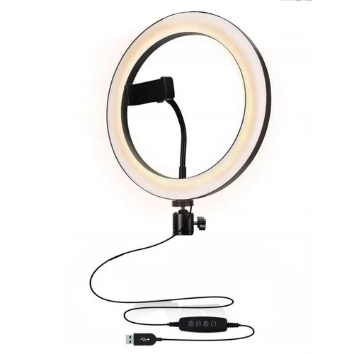 26cm LED Ring Fill Light USB Dimmable Lamp Selfie Portable WITHOUT Tripod✨