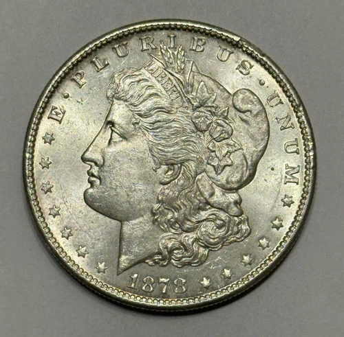 1878 S Morgan Silver Dollar (90% Silver) ~ MS+