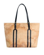 Alviero Martini Prima Classe - Borsa shopping con doppio manico in tessuto Soft 