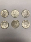 1964-D Kennedy Half Dollar, 90% Silver, Circulated, Nicely Toned.