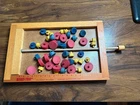 Vintage 1965 Parker Brothers Booby Trap Game Wood Pieces Spring Works no Box