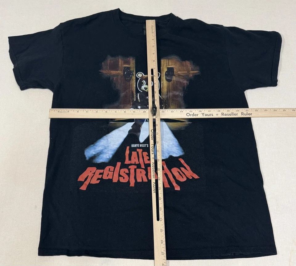 Camiseta De Colección 2005 Kanye West Registro Tardío Hombres L Touch The Sky Tour 13 Foto 2 de 4