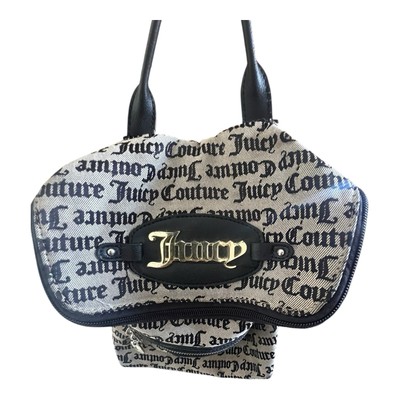Juicy Couture Bold Move Flap Over Backpack Black Gold Logo  display picture 1