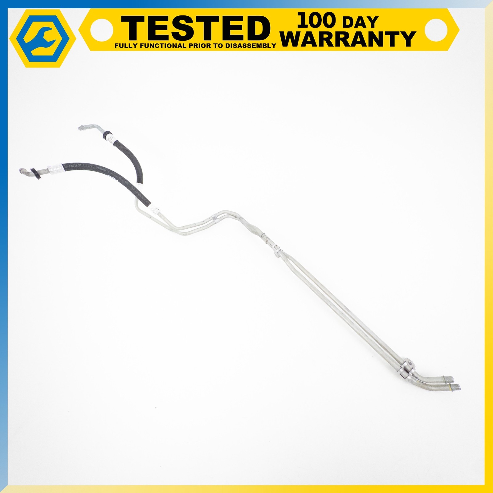 08-13 CHEVROLET CORVETTE C6 AUTOMATIC TRANSMISSION OIL COOLER HOSE LINE PIPE OEM
