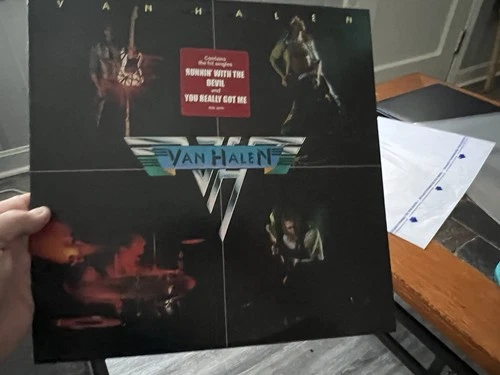 VAN HALEN VINYL LP DEBUT S/T 1978 WARNER BROS BSK 3075 1st Press Mispress Hype