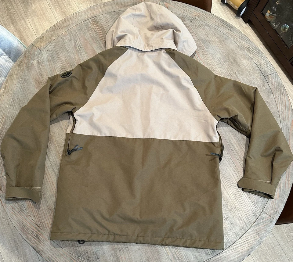 Volcom Mens Standard 2836 Insulated Snow Jacket - Dark Teak - Size M Medium EUC - Image 4 of 4