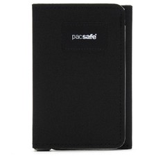 Pacsafe Rfidsafe Trifold Wallet Jet Black