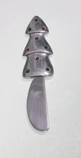 Stainless Steel Christmas Tree Handle Cheese Butter Spreader Knife